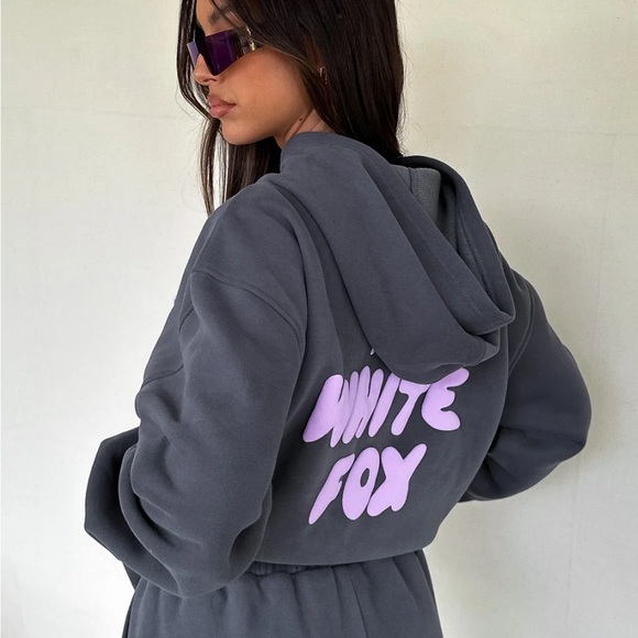 White Fox Boutique Tops Whitefox Boutique Off Stage Hoodie Size Ml